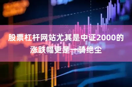 股票杠杆网站尤其是中证2000的涨跌幅更是一骑绝尘