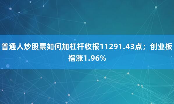 普通人炒股票如何加杠杆收报11291.43点；创业板指涨1.96%